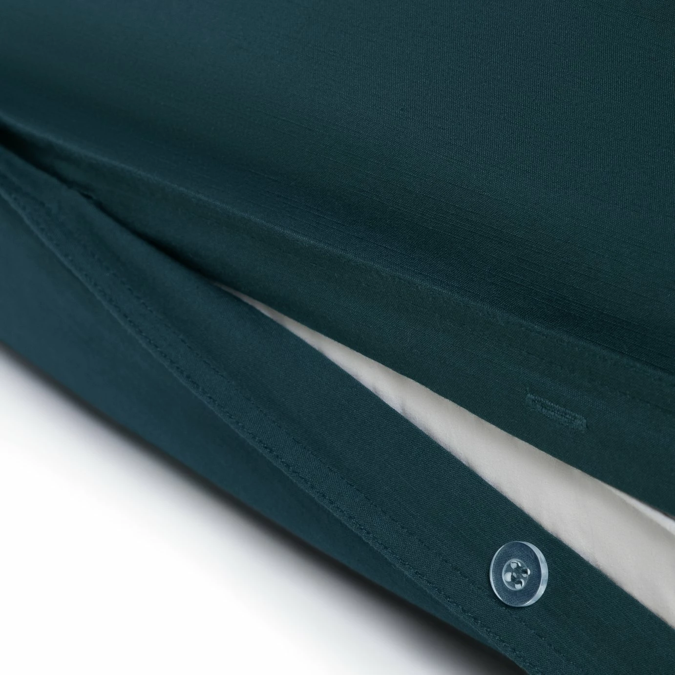 Habitat Linen Look Cotton Plain Teal Bedding Set - Single 5 Habitat Linen Look Cotton Plain Teal Bedding Set - Single - Image 5