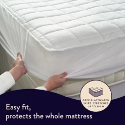 Dreamland Intelliheat Dual Control Mattress Protector-Double -Habitat Sales Store 3114869 R Z005A