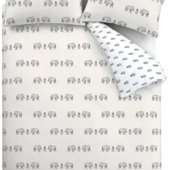 Pineapple Elephant Tembo Natural Bedding Set - King -Habitat Sales Store 3117983 R Z002A