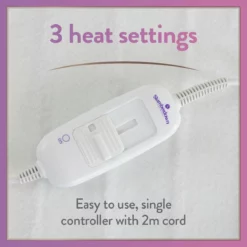 Slumberdown Warm Hugs Electric Blanket - Small Single -Habitat Sales Store 3133259 R Z004A