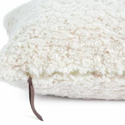 Habitat Faux Shearling Cushion - Oatmeal - 60X40cm 9 Habitat Faux Shearling Cushion - Oatmeal - 60X40cm -Habitat Sales Store 3136782 R Z003A