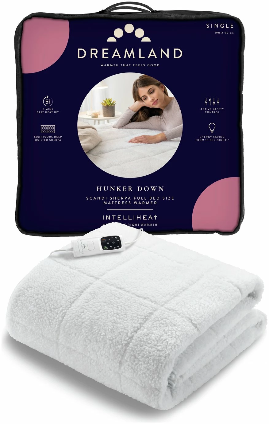 Dreamland Scandi Sherpa Underblanket-Single 10 Dreamland Scandi Sherpa Underblanket-Single - Image 10