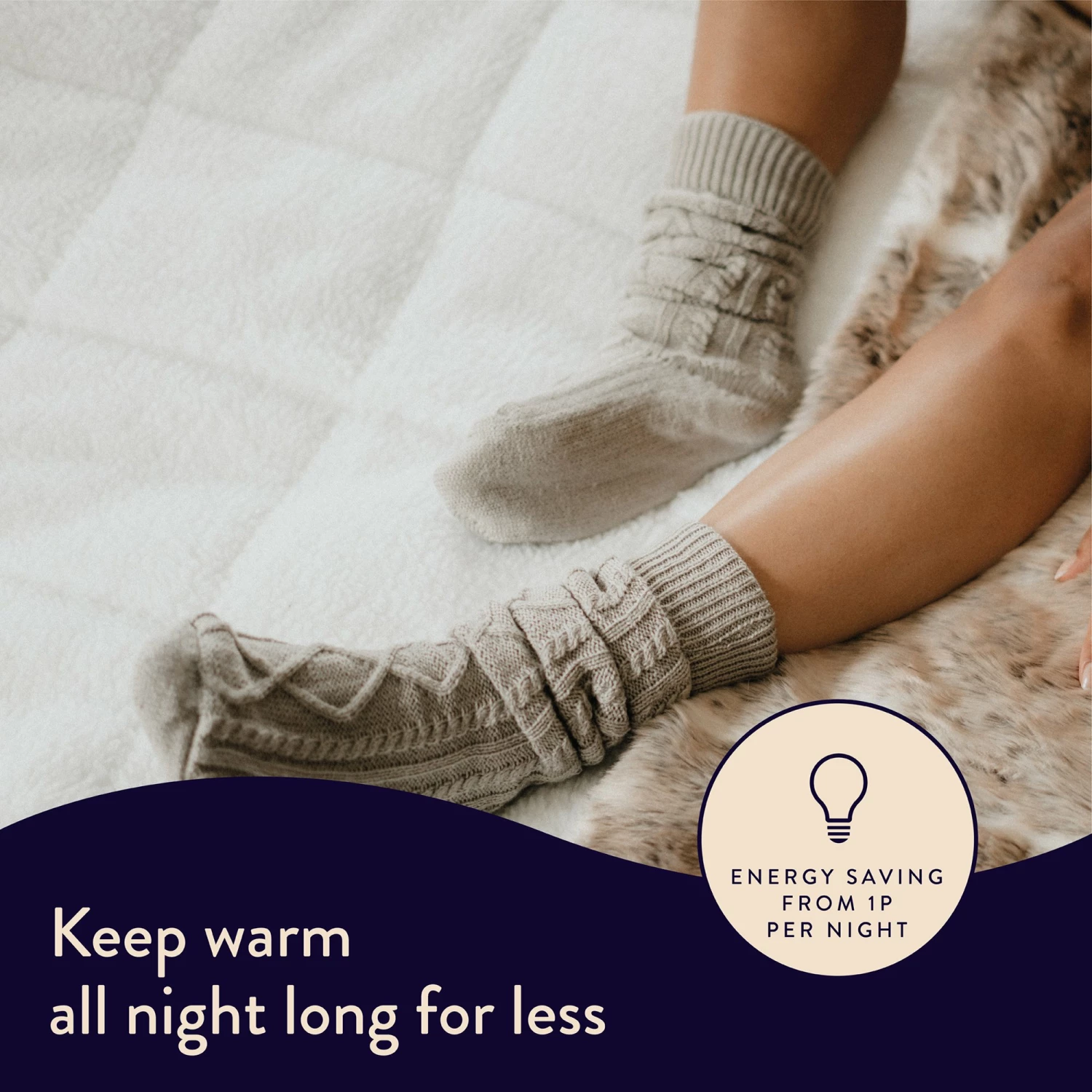 Dreamland Scandi Sherpa Underblanket-Single 3 Dreamland Scandi Sherpa Underblanket-Single - Image 3