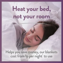 Slumberdown Comfy Cosy Nights Electric Blanket - Single -Habitat Sales Store 3205345 R Z005A