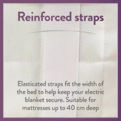 Slumberdown Comfy Cosy Nights Electric Blanket - Single -Habitat Sales Store 3205345 R Z007A