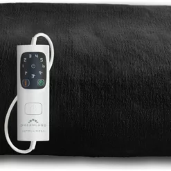 Dreamland Snuggle Up Black Heated Throw - Large 16 Dreamland Snuggle Up Black Heated Throw - Large -Habitat Sales Store 3243699 R Z009A