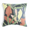 Habitat Embroidered Floral Cushion - Multicolor - 43X43cm
