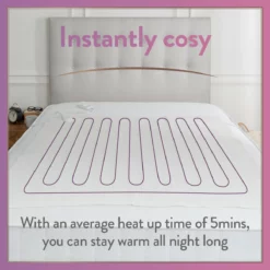 Slumberdown Warm Hugs Electric Blanket-King -Habitat Sales Store 3295771 R Z006A