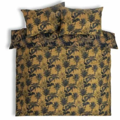 Habitat Palm Floral Print Mustard Bedding Set - Single 9 Habitat Palm Floral Print Mustard Bedding Set - Single -Habitat Sales Store 3344457 R Z002A