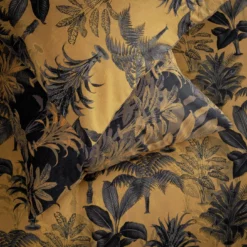 Habitat Palm Floral Print Mustard Bedding Set - Single 10 Habitat Palm Floral Print Mustard Bedding Set - Single -Habitat Sales Store 3344457 R Z002C