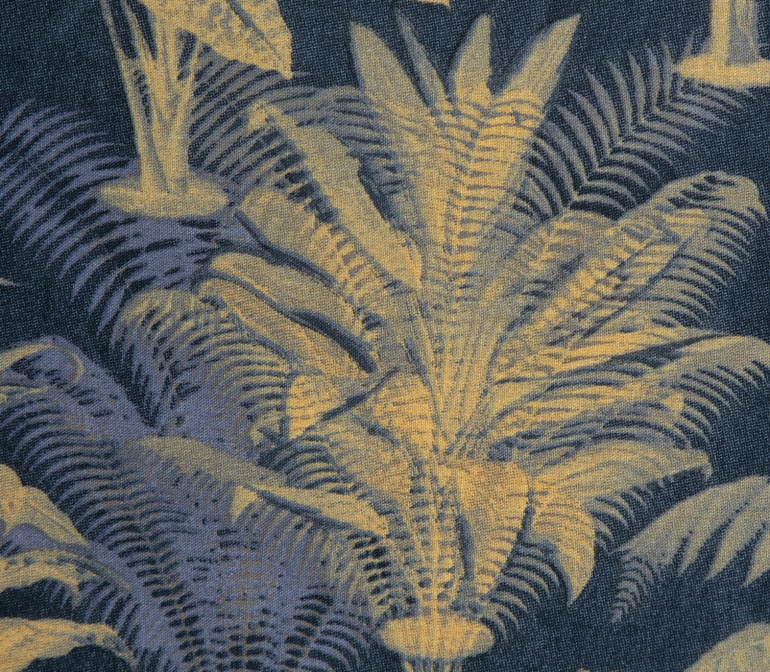 Habitat Palm Floral Print Mustard Bedding Set - Single 7 Habitat Palm Floral Print Mustard Bedding Set - Single - Image 7