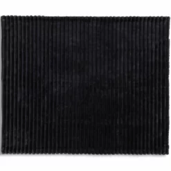 Habitat Ribbed Faux Fur Throw - Charcoal - 125X150cm 11 Habitat Ribbed Faux Fur Throw - Charcoal - 125X150cm -Habitat Sales Store 3361320 R Z004A
