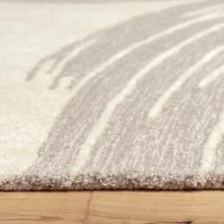 Habitat Hand Tufted Wool & Cotton Rug - Natural -120X170cm 9 Habitat Hand Tufted Wool & Cotton Rug - Natural -120X170cm -Habitat Sales Store 3636574 R Z002C