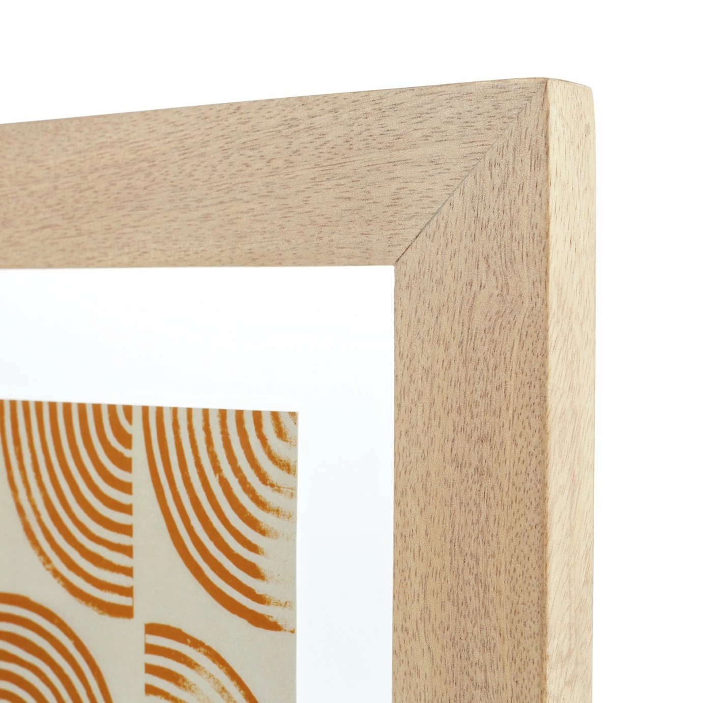 Habitat Mango Wood Picture Frame - Natural - 29x24cm 4 Habitat Mango Wood Picture Frame - Natural - 29x24cm - Image 4