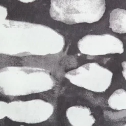 Habitat Cotton Bark Print Black & Grey Bedding Set - Double -Habitat Sales Store 4095798 R Z017A