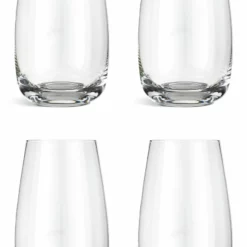 Habitat Apple Set Of 4 Hi Ball Glasses
