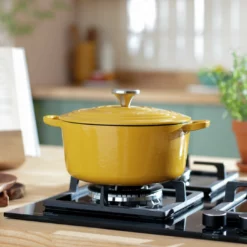 Habitat Global 3.3 Litre Cast Iron Casserole Dish 7 Habitat Global 3.3 Litre Cast Iron Casserole Dish -Habitat Sales Store 4371735 R Z002C