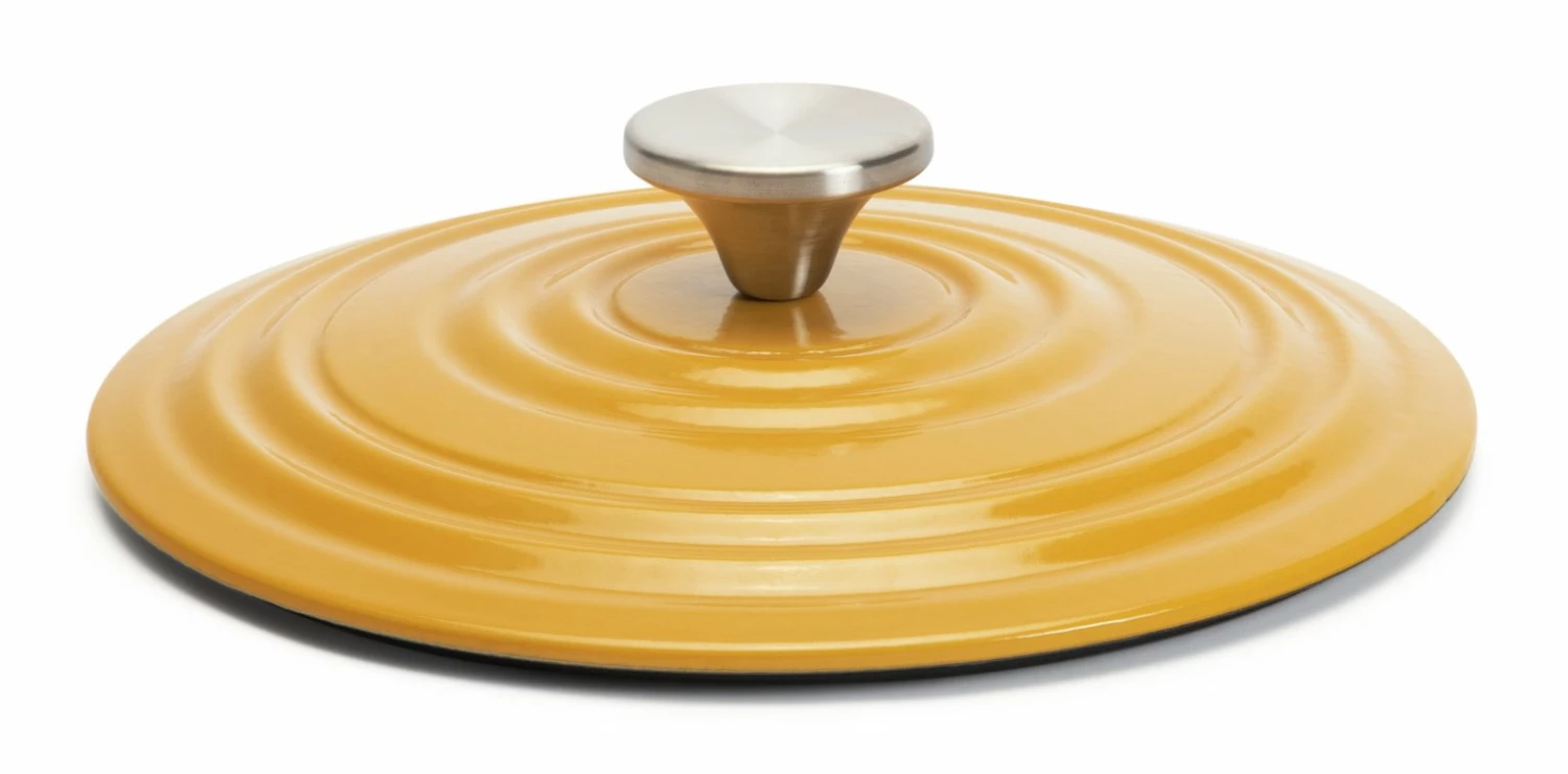 Habitat Global 3.3 Litre Cast Iron Casserole Dish 3 Habitat Global 3.3 Litre Cast Iron Casserole Dish - Image 3