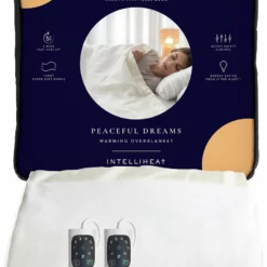 Dreamland Ivory Supersoft Dual Control Overblanket-King -Habitat Sales Store 4463973 R Z002A