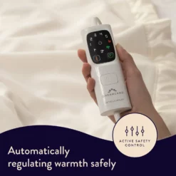 Dreamland Ivory Supersoft Dual Control Overblanket-King -Habitat Sales Store 4463973 R Z007A 1