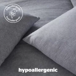 Silentnight Coverless 10.5Tog Grey Duvet & Pillowcase-Single 14 Silentnight Coverless 10.5Tog Grey Duvet & Pillowcase-Single -Habitat Sales Store 4468624 R Z005A