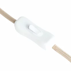 Habitat Ribbed Globe Table Lamp - White & Natural 12 Habitat Ribbed Globe Table Lamp - White & Natural -Habitat Sales Store 4588982 R Z004A