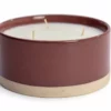 Habitat Large Ceramic Candle - Patchouli & Plum