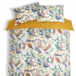 Habitat Artisan Bird Print Multicolor Bedding Set - Single -Habitat Sales Store 4662231 R Z002A