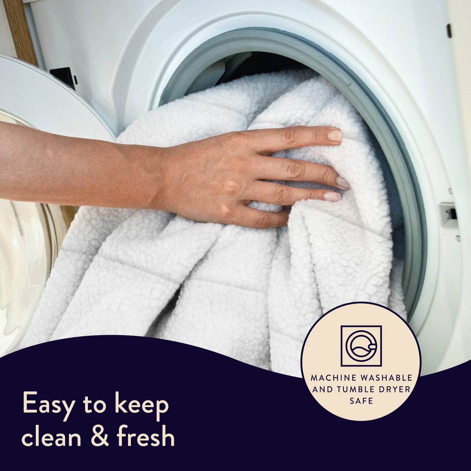 Dreamland Scandi Sherpa Single Control Underblanket-Double 8 Dreamland Scandi Sherpa Single Control Underblanket-Double - Image 8