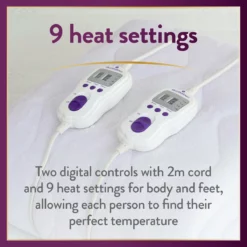 Slumberdown Perfectly Warm Luxury Electric Blanket-King Dual 15 Slumberdown Perfectly Warm Luxury Electric Blanket-King Dual -Habitat Sales Store 4746731 R Z003A