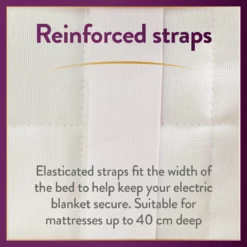 Slumberdown Perfectly Warm Luxury Electric Blanket-King Dual 21 Slumberdown Perfectly Warm Luxury Electric Blanket-King Dual -Habitat Sales Store 4746731 R Z009A