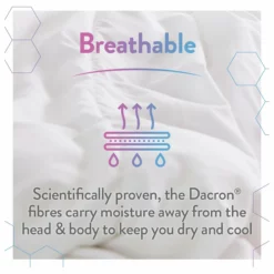 Slumberdown Climate Comfort 10.5 Tog Duvet - Single -Habitat Sales Store 4843249 R Z005A