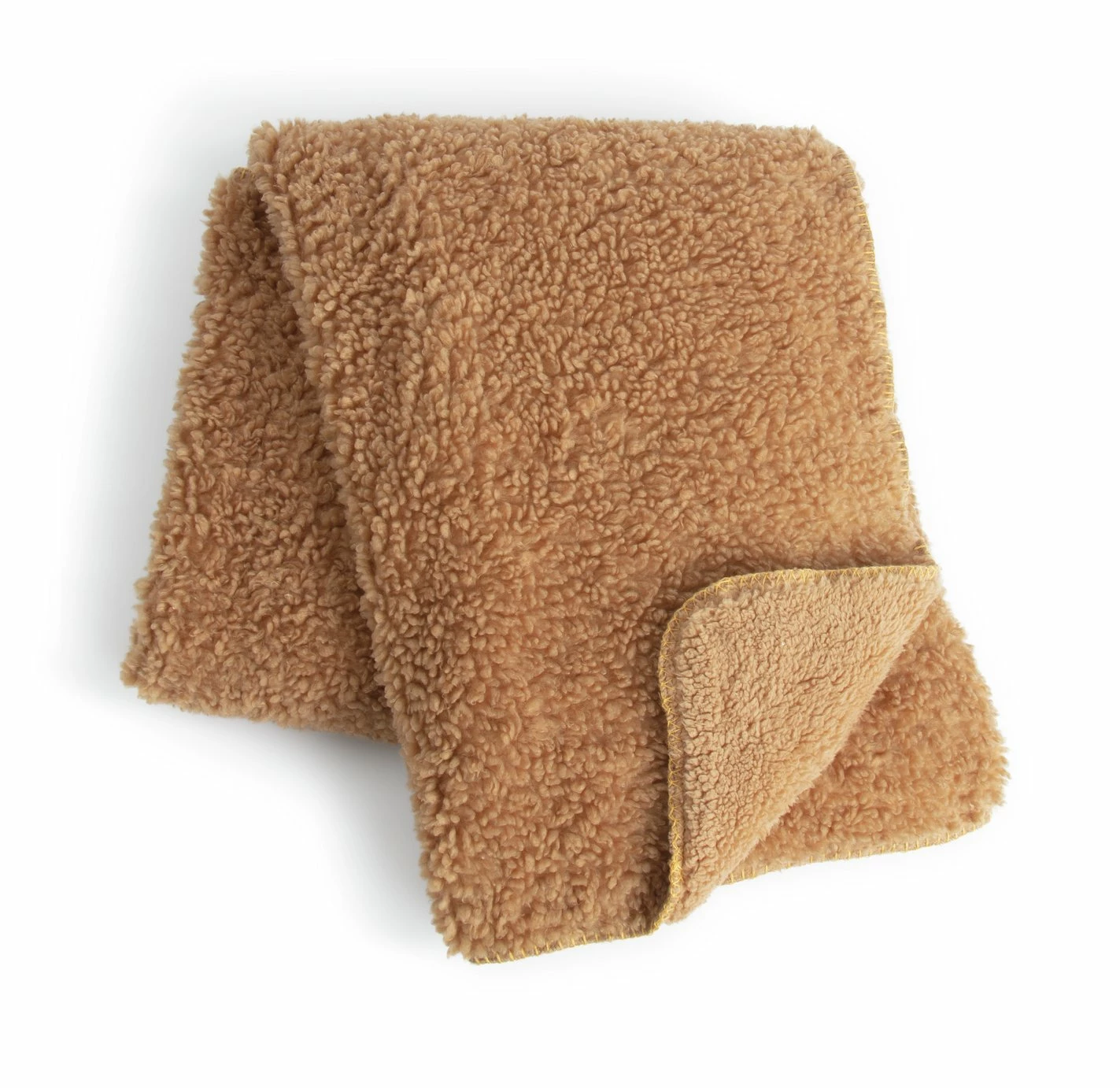 Habitat Snuggle Fleece Throw - Mocha - 125X150cm 1 Habitat Snuggle Fleece Throw - Mocha - 125X150cm
