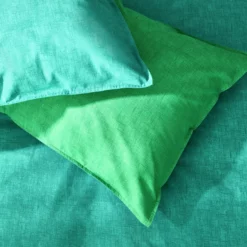 Habitat Emerald Cotton Textured Green Bedding Set - Single -Habitat Sales Store 4887432 R Z003A