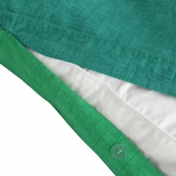 Habitat Emerald Cotton Textured Green Bedding Set - Single -Habitat Sales Store 4887432 R Z004A