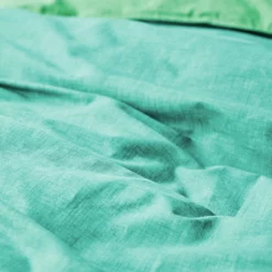 Habitat Emerald Cotton Textured Green Bedding Set - Single -Habitat Sales Store 4887432 R Z005A