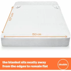 Silentnight Comfort Control Electric Underblanket - Double -Habitat Sales Store 5225471 R Z007A