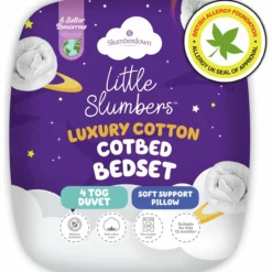 Slumberdown Soft Touch Anti Allergy 4 Tog Kids Duvet-Toddler