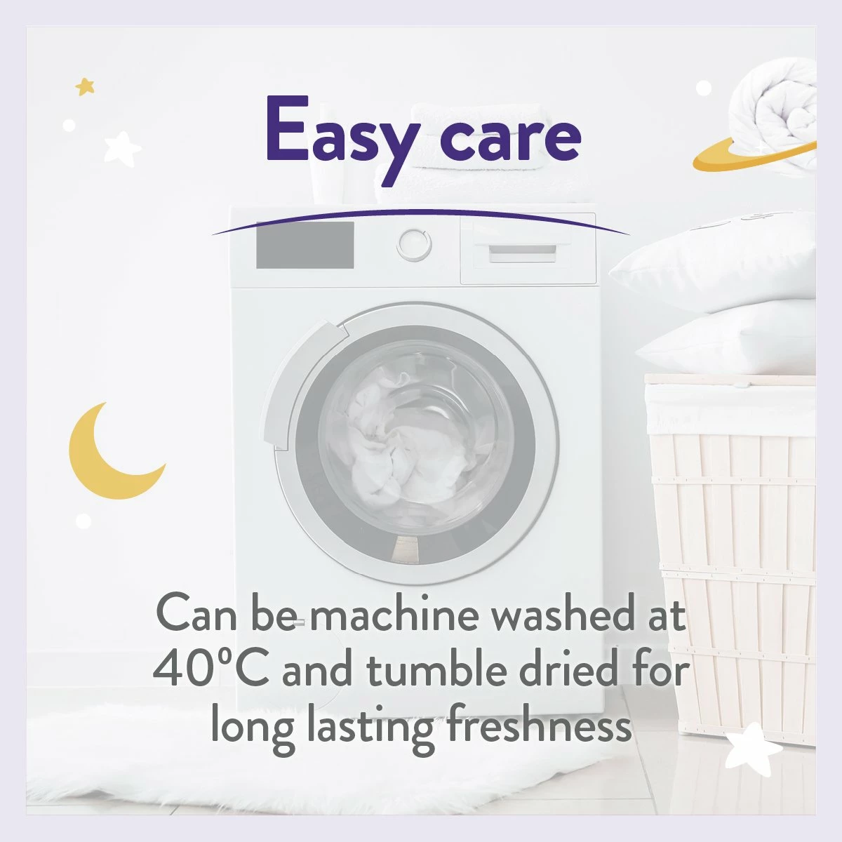 Slumberdown Soft Touch Anti Allergy 4 Tog Kids Duvet-Toddler 14 Slumberdown Soft Touch Anti Allergy 4 Tog Kids Duvet-Toddler - Image 14