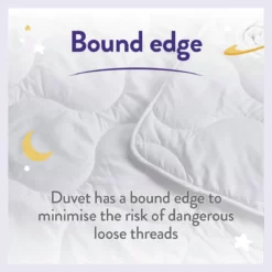 Slumberdown Luxury Cotton 4.5Tog Kids Duvet & Pillow –Single -Habitat Sales Store 5459010 R Z007A