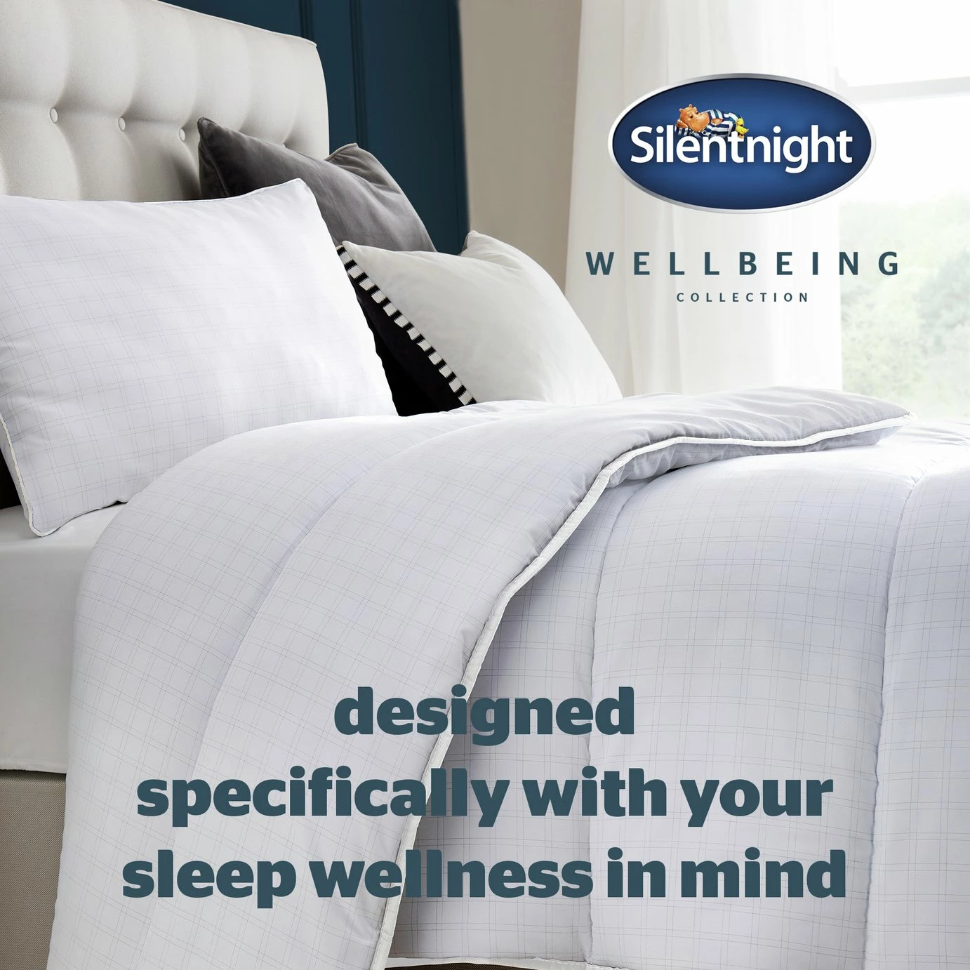 Silentnight Rebalance Stress Relieving 10.5 Tog Duvet 2 Silentnight Rebalance Stress Relieving 10.5 Tog Duvet - Image 2