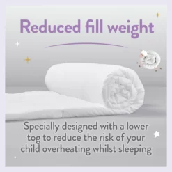 Slumberdown Anti Allergy 4 Tog Kids Duvet - Toddler -Habitat Sales Store 6996448 R Z004A