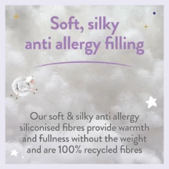 Slumberdown Anti Allergy 4 Tog Kids Duvet - Toddler -Habitat Sales Store 6996448 R Z008A