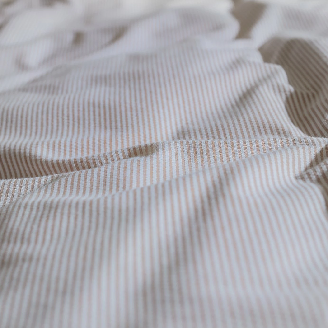 Habitat Retreat Striped Blush & White Bedding Set - Single 4 Habitat Retreat Striped Blush & White Bedding Set - Single - Image 4