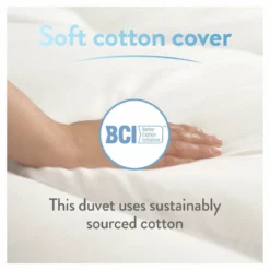 Slumberdown Cotton Comfort 10.5 Tog Duvet - Single -Habitat Sales Store 7878125 R Z004A