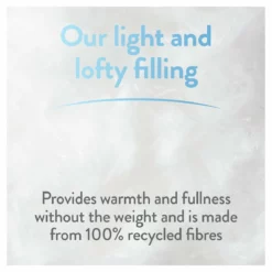 Slumberdown Cotton Comfort 10.5 Tog Duvet - Single -Habitat Sales Store 7878125 R Z005A