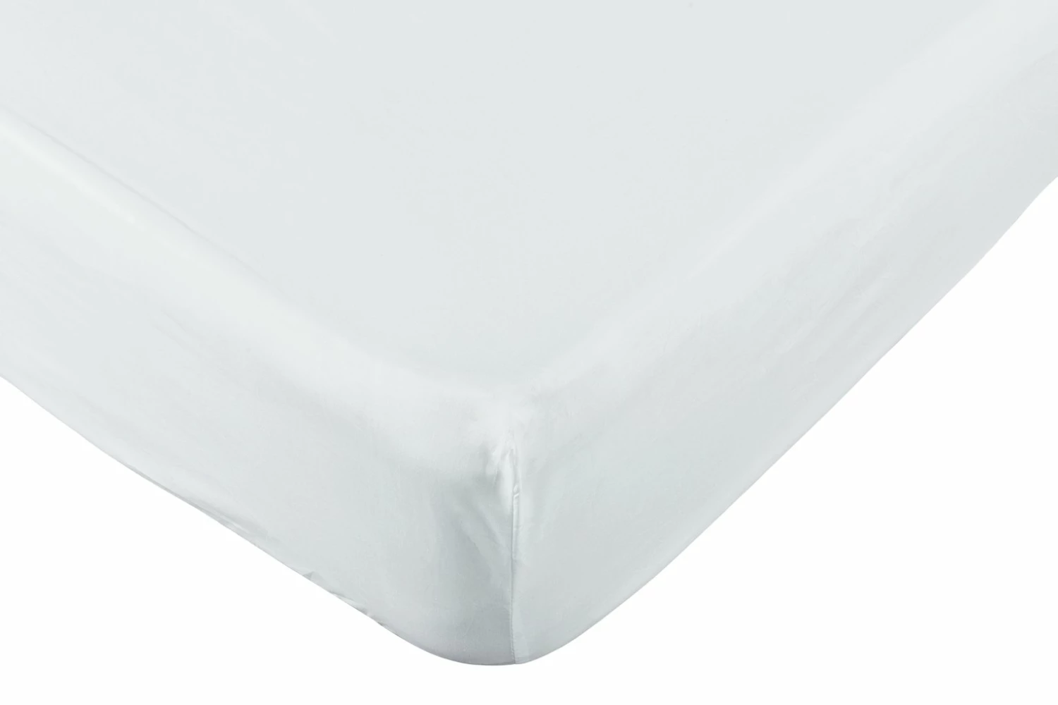 Habitat Pure Cotton 200TC White Fitted Sheet - Single 1 Habitat Pure Cotton 200TC White Fitted Sheet - Single
