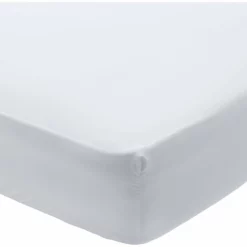 Habitat Egyptian Cotton 400TC White Fitted Sheet - Single