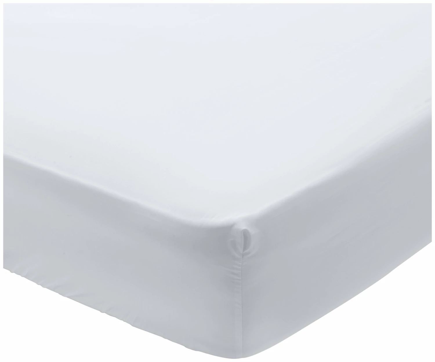 Habitat Egyptian Cotton 400TC White Fitted Sheet - Single 1 Habitat Egyptian Cotton 400TC White Fitted Sheet - Single