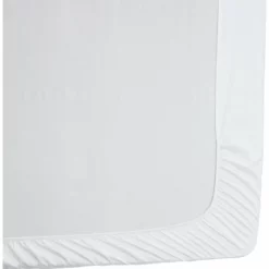 Habitat Egyptian Cotton 400TC White Fitted Sheet - Single 5 Habitat Egyptian Cotton 400TC White Fitted Sheet - Single -Habitat Sales Store 8068556 R Z002A